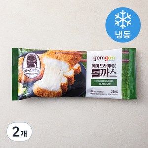 곰곰 에어프라이어용 롤까스 (냉동), 360g, 2개