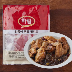 하림 안동식 찜닭 밀키트, 1.403kg, 1개