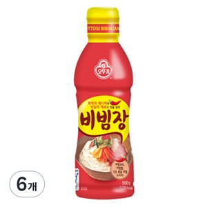 오뚜기 비빔장, 500g, 6개