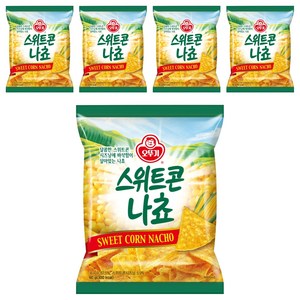 오뚜기 스위트콘 나쵸, 60g, 5개