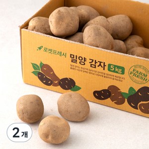 밀양 감자(햇), 5kg, 2개