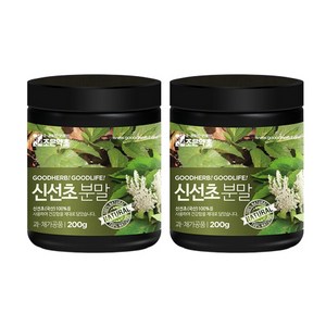 조은약초 신선초가루, 2개, 200g