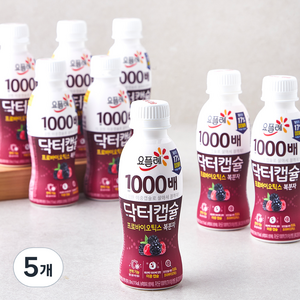 요플레 닥터캡슐 프로텍트 복분자 8입, 1040ml, 5개