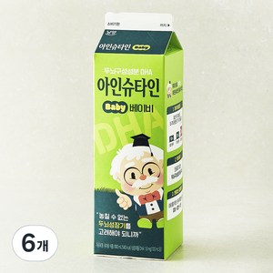 남양유업 아인슈타인 베이비, 900ml, 6개