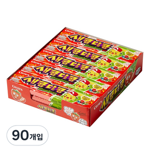 크라운 새콤달콤 딸기맛 츄잉캔디, 29g, 90개