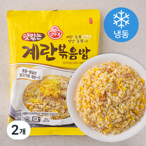 오뚜기 맛있는 계란 볶음밥 (냉동), 225g, 2개