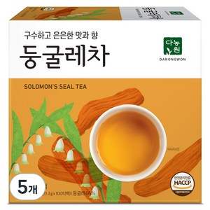 다농원 둥굴레차 100p, 1.2g, 100개입, 5개