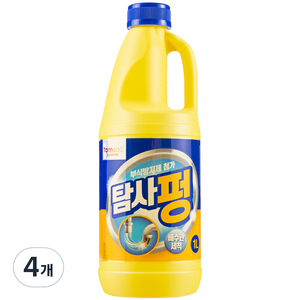 탐사 배수구 세정제, 1L, 4개