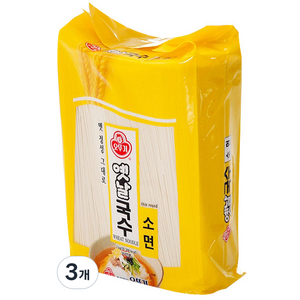 오뚜기옛날 국수 소면, 3kg, 3개