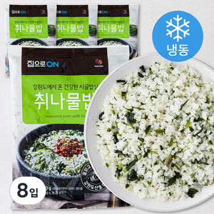 집으로온 취나물밥 (냉동), 230g, 8입