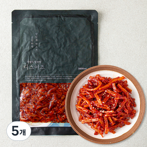 디스이즈 매콤어채조림, 500g, 5개