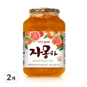 다농원 자몽차, 1kg, 2개