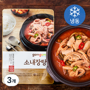 곰곰 소내장탕 (냉동), 600g, 3개