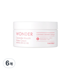 토니모리 원더 세라마이드 모찌 수분 크림, 300ml, 6개