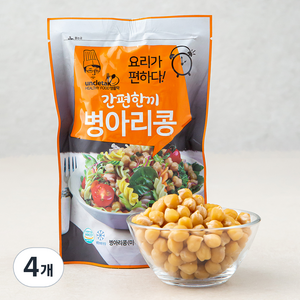 엉클탁 간편한끼 병아리콩, 240g, 4개