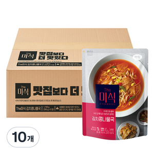 더미식 김치콩나물국, 350g, 10개