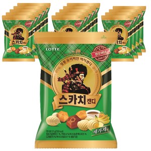 롯데제과 스카치 세가지맛, 157g, 15개