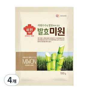 미원 청정원 발효, 100g, 4개