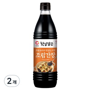 햇살담은 조림간장, 840ml, 2개