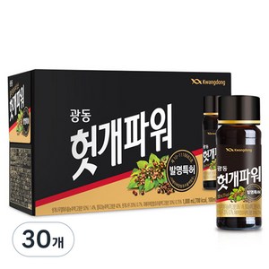 광동제약 헛개파워, 100ml, 30개