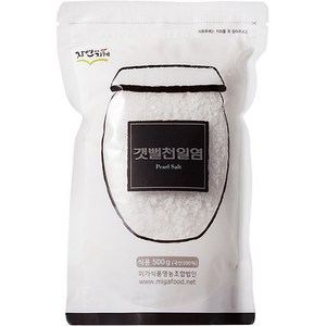 자연의지혜 갯뻘천일염, 500g, 1개