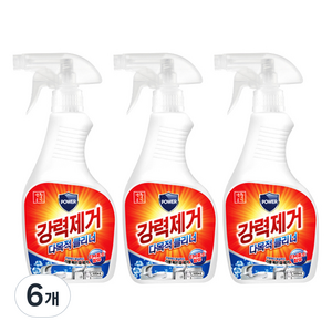 생활공식 강력제거 다목적 클리너, 6개, 500ml