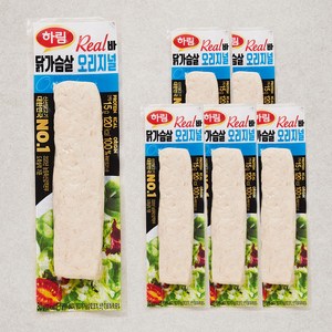 하림 리얼바 닭가슴살 오리지널, 80g, 6개