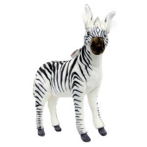 한사토이 동물인형 2354 얼룩말10 Zebra, 41cm, 흰색, 1개