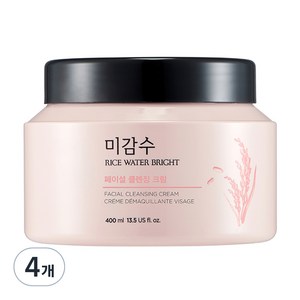 더페이스샵 미감수 브라이트 클렌징 크림 대용량, 400ml, 4개