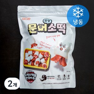 몽미당 문어모양 소떡 (냉동), 1kg, 2개