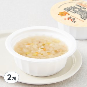 짱죽 이유식 한우무국 12개월부터, 혼합맛(한우/무), 170g, 2개