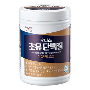 일동후디스 초유단백질 뉴질랜드 초유, 280g, 1개