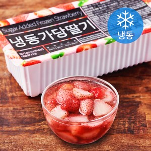 딜라잇가든 국내산 가당딸기 (냉동), 1개, 1kg