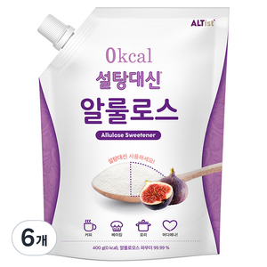 설탕대신 알룰로스, 400g, 6개