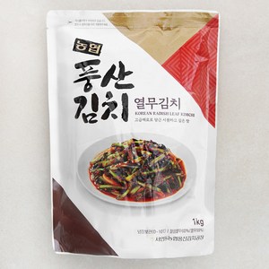 농협 전통식품 인증 풍산 열무김치, 1kg, 1개