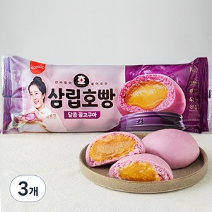 삼립 발효미종 달콤 꿀고구마 호빵 4개입, 360g, 3개