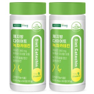 건국유업 체지방 다이어트 녹차 카테킨 30g, 2개