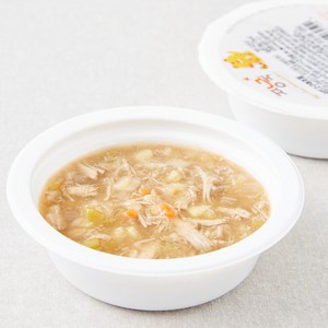 짱죽 12개월부터 이유식 반찬 치킨고구마조림, 100g, 1개, 혼합맛(치킨/고구마)