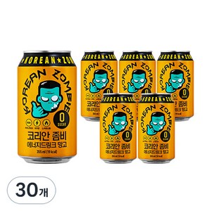 코리안 좀비 에너지드링크 망고, 355ml, 30개