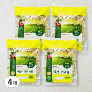 곰곰 무농약인증 국산 콩나물, 300g, 4개