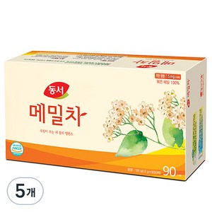 동서 메밀차 티백, 1.5g, 90개입, 5개