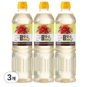 곰곰 맛술 매실&생강, 900ml, 3개