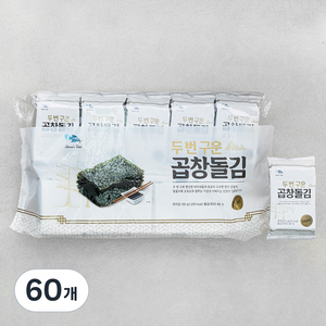 예맛 두번 구운 곱창 돌김, 5g, 60개