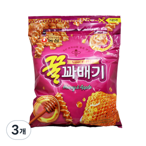 꿀꽈배기, 300g, 3개