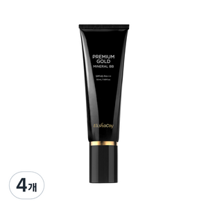 엘리샤코이 프리미엄 골드 미네랄 BB크림 SPF45 PA+++ 50ml, 화사한 내추럴 베이지, 4개