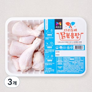 목우촌 다리두배 닭볶음탕 (냉장), 1.2kg, 3개