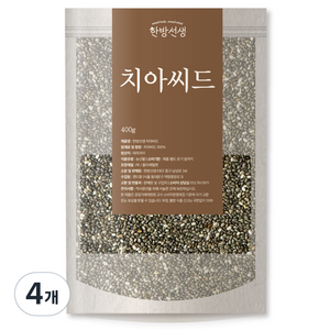 한방선생 치아씨드, 400g, 4개