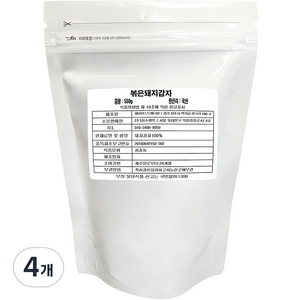 청수생약 볶은 돼지감자, 500g, 4개