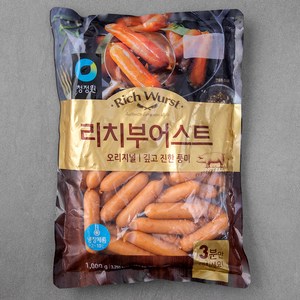 청정원 리치부어스트, 1kg, 1개