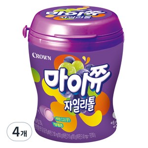 마이쮸 자일리톨 포도, 4개, 110g